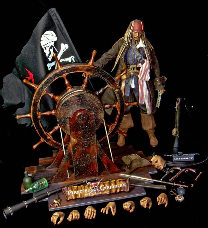 Hot toys jack sparrow dx06 Hobbies Toys Toys Games on Carousell