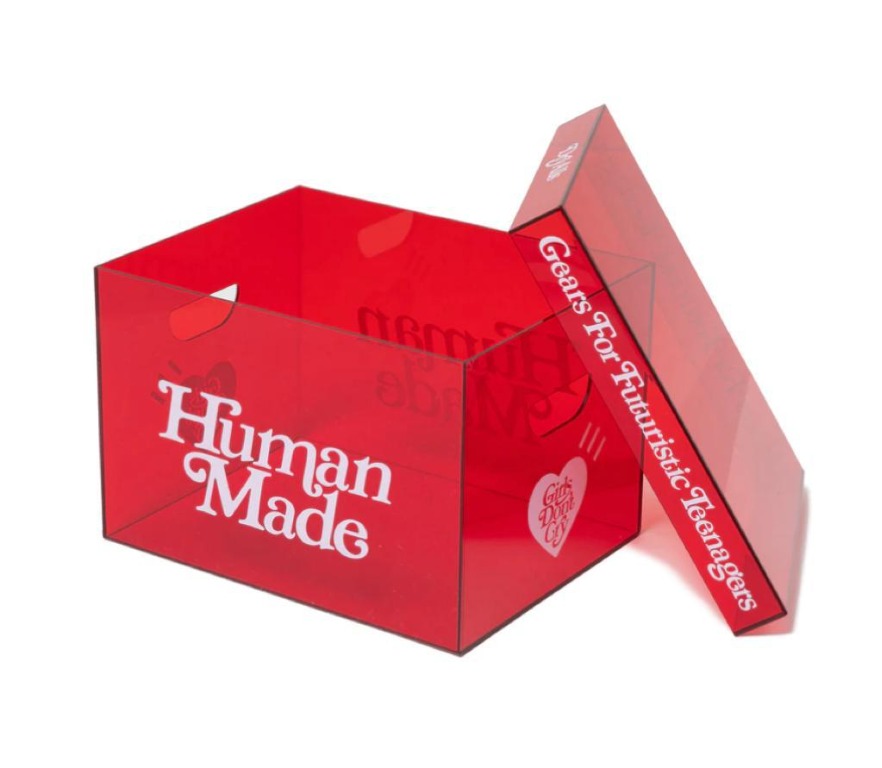 GDC × Human Made ACRYLIC FILE BOX HUMAN MADE ACRYLIC FILE BOX SMALL – HUMAN MADE Inc.