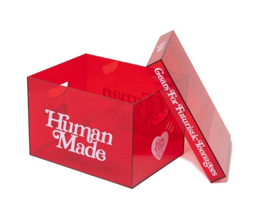 GDC × Human Made ACRYLIC FILE BOX HUMAN MADE ACRYLIC FILE BOX SMALL – HUMAN MADE Inc.