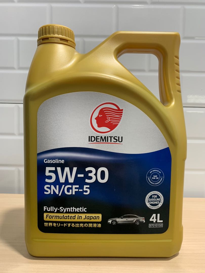 IDEMITSU 5W30 Engine Oil (Fully-Synthetic), Auto Accessories on Carousell