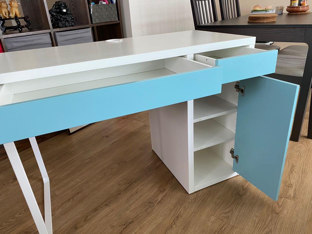 IKEA Study Desk 105cm x 50cm, Furniture & Home Living, Furniture