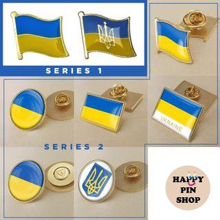 Avail: 🇺🇦 Ukraine Flag Pin, Ukraine Collar Pin, Lapel Pin, Enamel Pin Brooch Badge, Magnet Pin