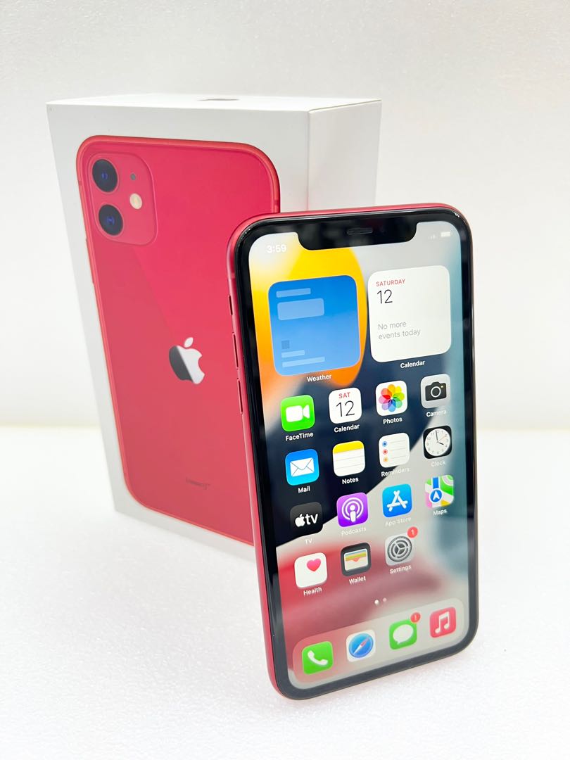 Iphone 11 128gb Red Mobile Phones Gadgets Mobile Phones Iphone Iphone 11 Series On Carousell
