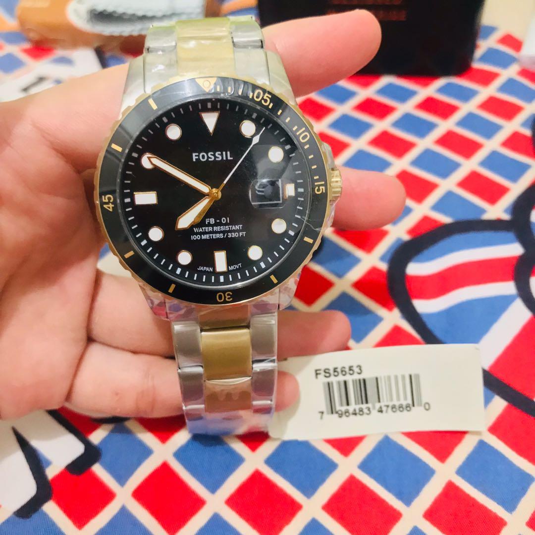 Jam Tangan Fossil, Fesyen Pria, Jam 