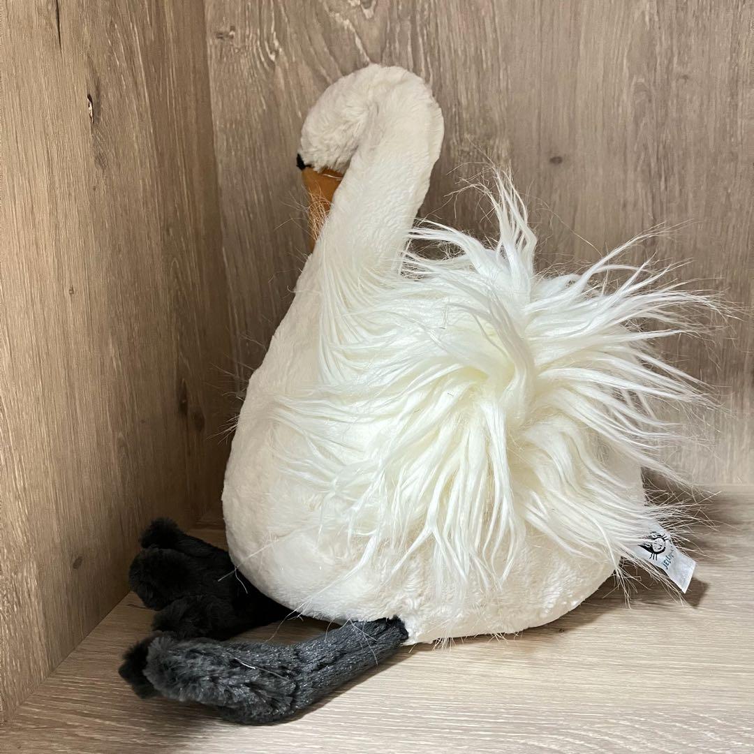 Jellycat Solange Swan White Hobbies Toys Toys Games on Carousell