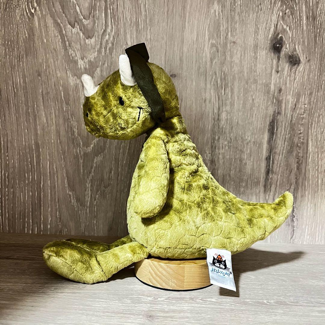 Jellycat Trevor Triceratops Hobbies Toys Toys Games on Carousell