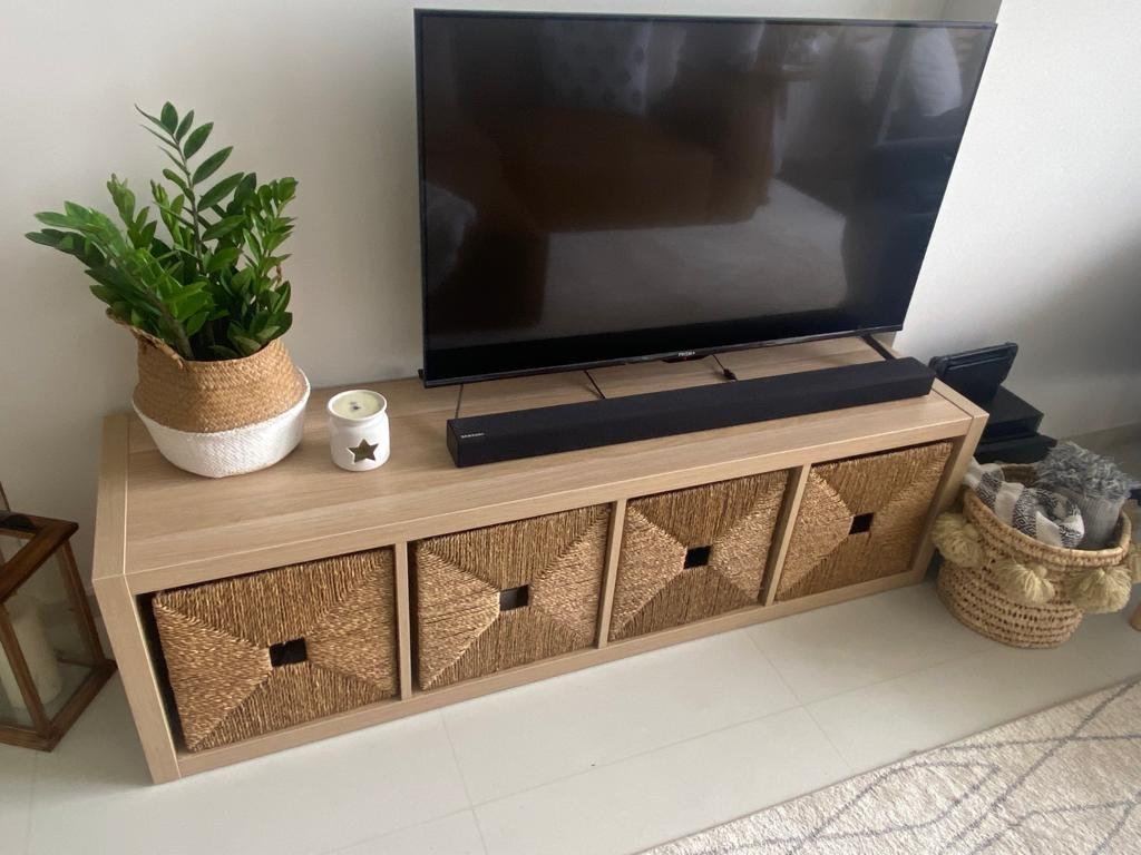 Kallax TV Console & Storage Baskets, Furniture & Home Living, Furniture