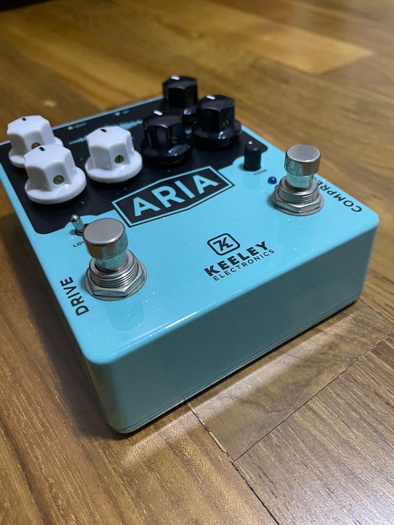 Keeley Aria guitar pedal Compressor Overdrive OD Dual effects pedal