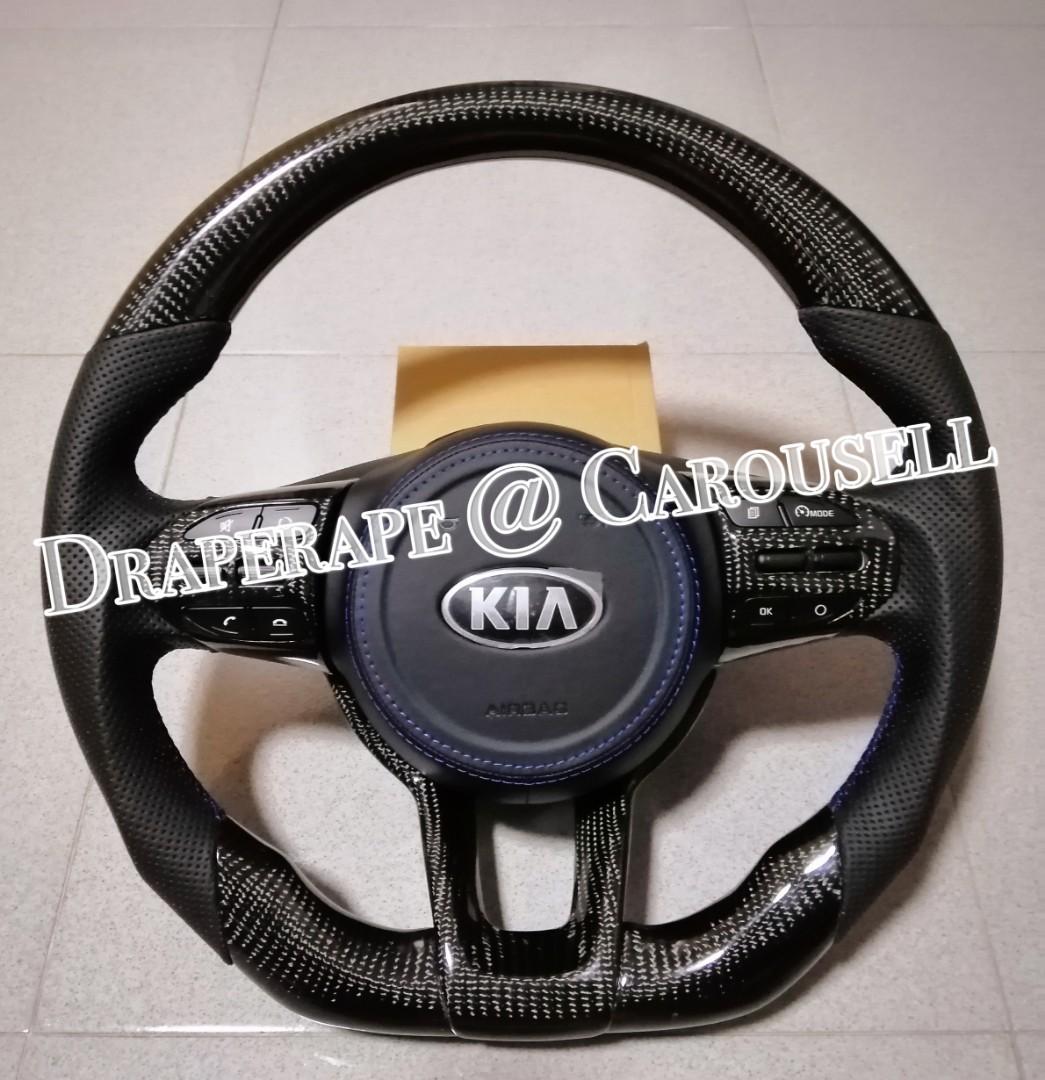 Kia Stonic Cerato Koup Forte K3 Soul Sorento Carbon Fiber Steering