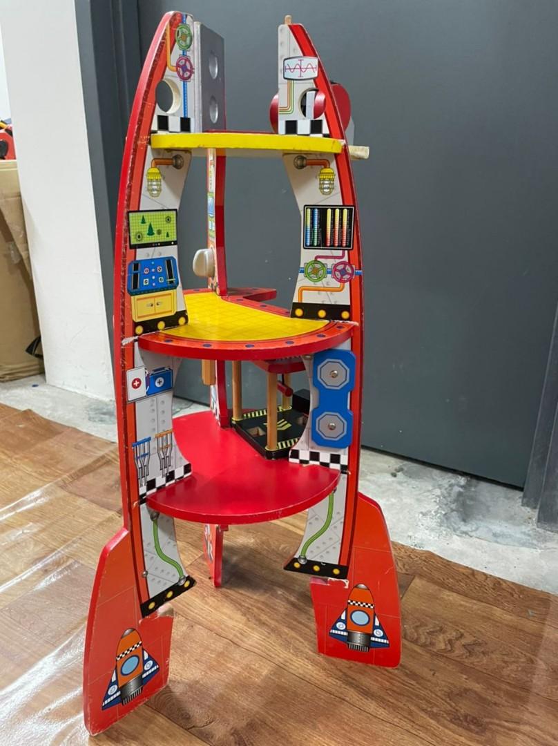 Kidkraft rocket ship play set, Hobbies & Toys, Toys & Games on Carousell