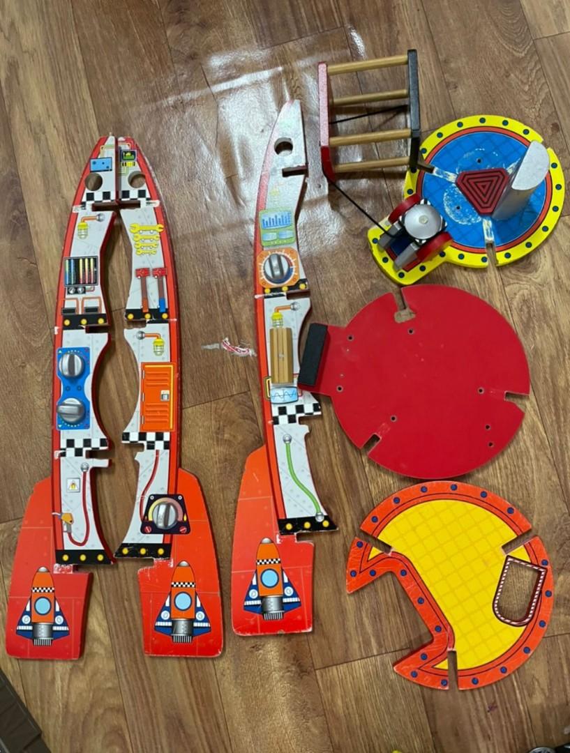 Kidkraft rocket ship play set, Hobbies & Toys, Toys & Games on Carousell