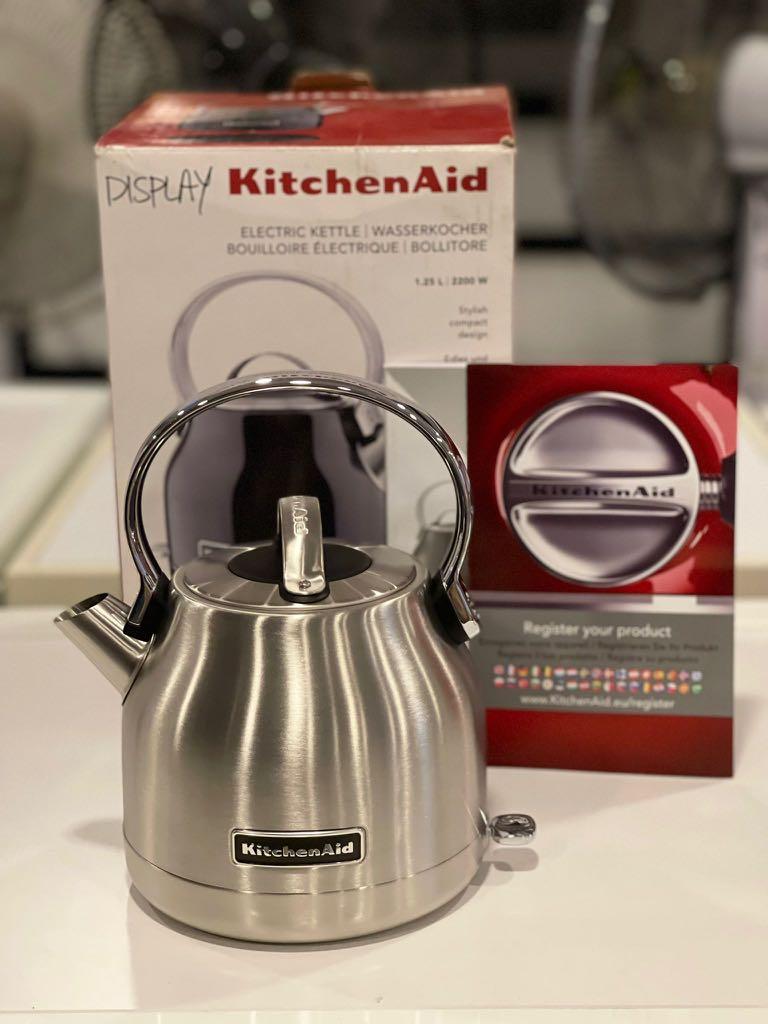 KitchenAid 1.25L Small Space Kettle in Stainless Steel