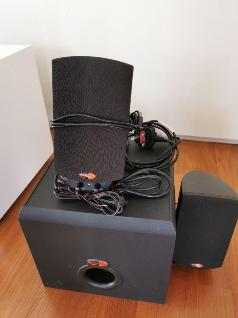 Klipsch Promedia 2.1 computer PC speaker, Audio, Soundbars, Speakers