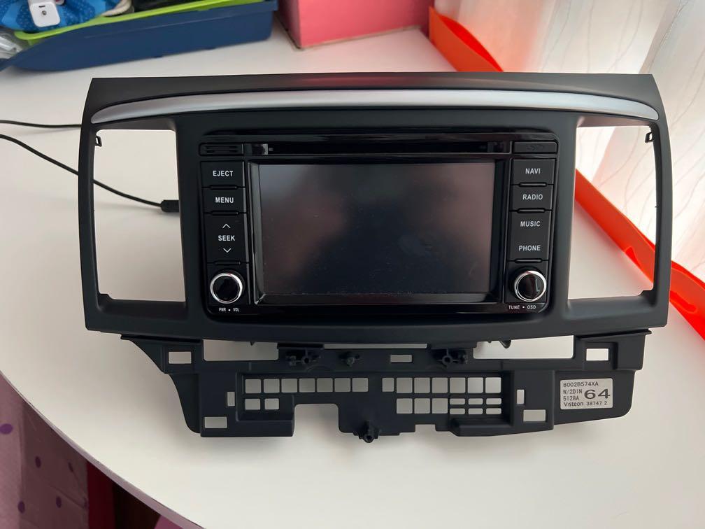 Lancer ex head unit with panel, Car Accessories, Accessories on Carousell