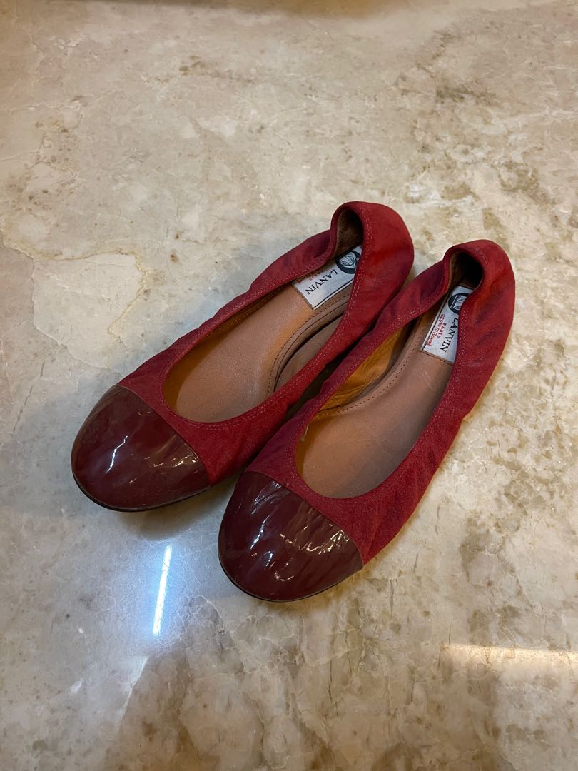 lanvin ballerina shoes