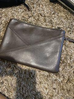 Leather Clutch Salvatore Man