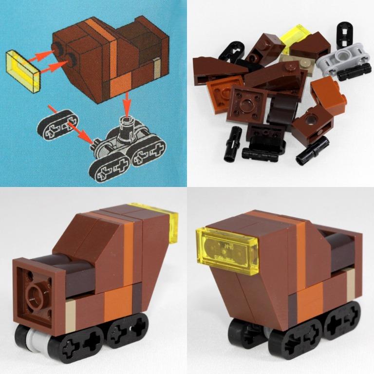 Lego mini 2025 sandcrawler