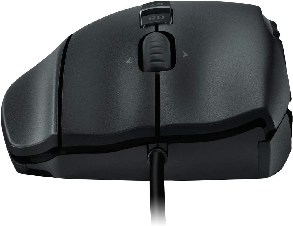 Logitech G600 MMO Gaming Mouse, RGB Backlit, 20 Programmable Buttons ...