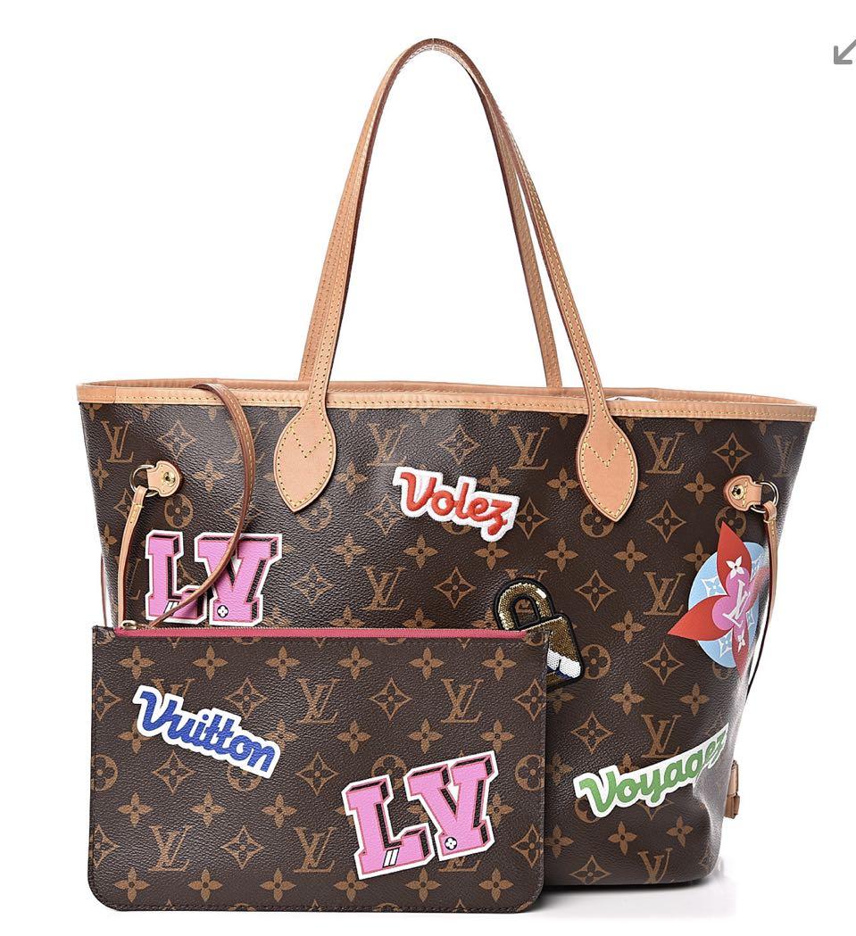 Louis Vuitton neverfull limited edition, Women's Fashion, Bags & Wallets,  Purses & Pouches on Carousell