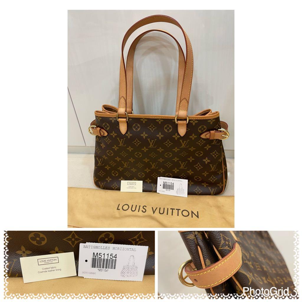 Authentic Louis Vuitton Batignolles Horizontal, Luxury, Bags & Wallets on  Carousell