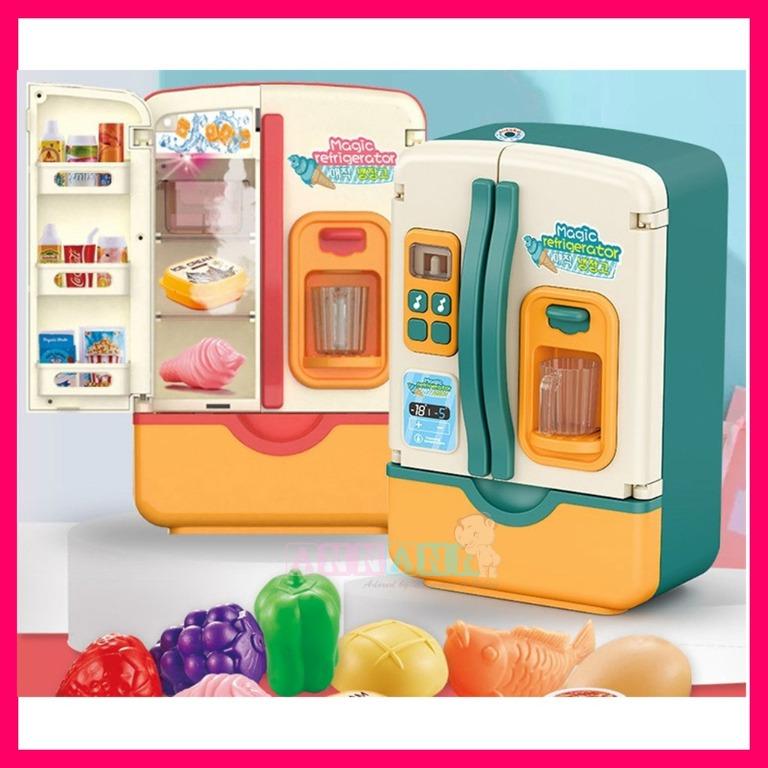 Magic Refrigerator Fridge Freezer Toy Set, Babies & Kids, Baby Nursery