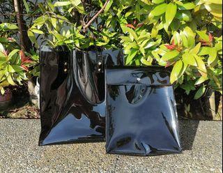 Manhattan Sling with Pouch - UV Essentials PVC Bag Transparent Bag Clear Bag Beach Bag Sling Bag The Mill Inspired