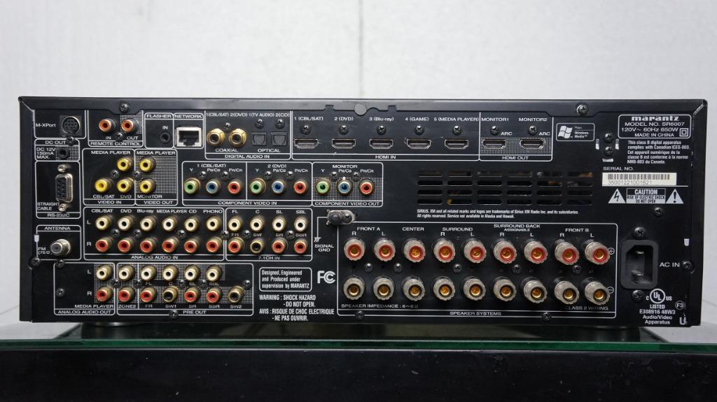 Marantz SR6007 7.2channel 4K Network AV Receiver, Audio, Soundbars