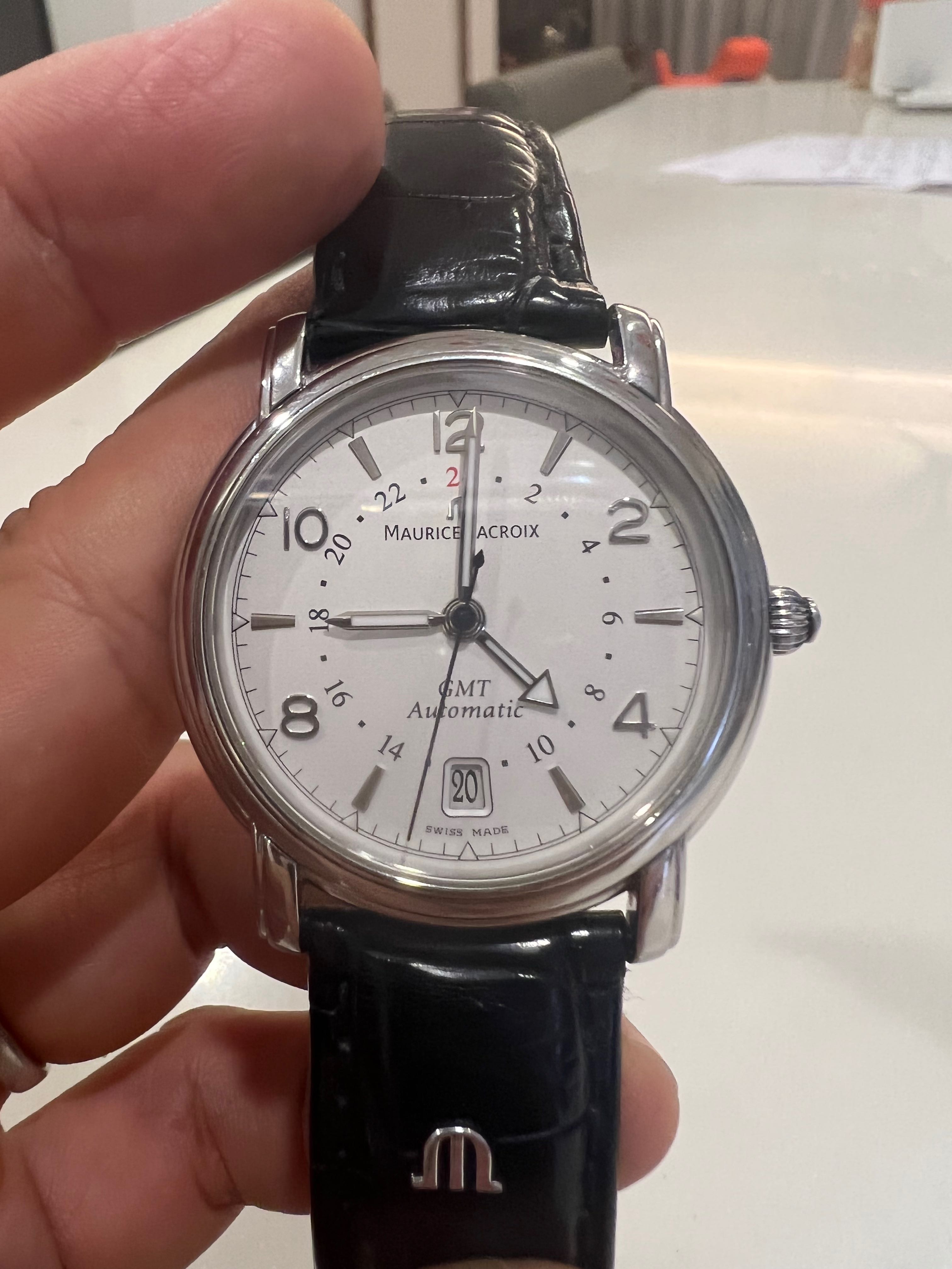 Maurice lacroix top gmt automatic price