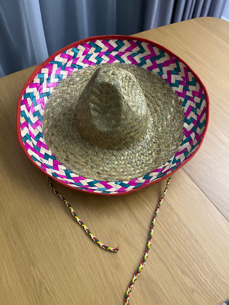 Mexican sombrero hat, Men's Fashion 