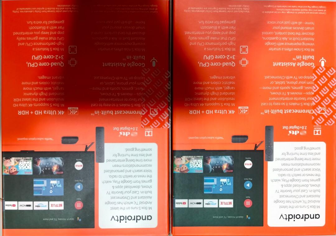 Mibox S Android TV (Category: Media Streamers & Hubs) located in Pasig City. Submitted by Mpatron (Listing ID 1148458191, Image 2). Description: Brandnew Mibox S 2500 each Pickup or Shipping Available.
