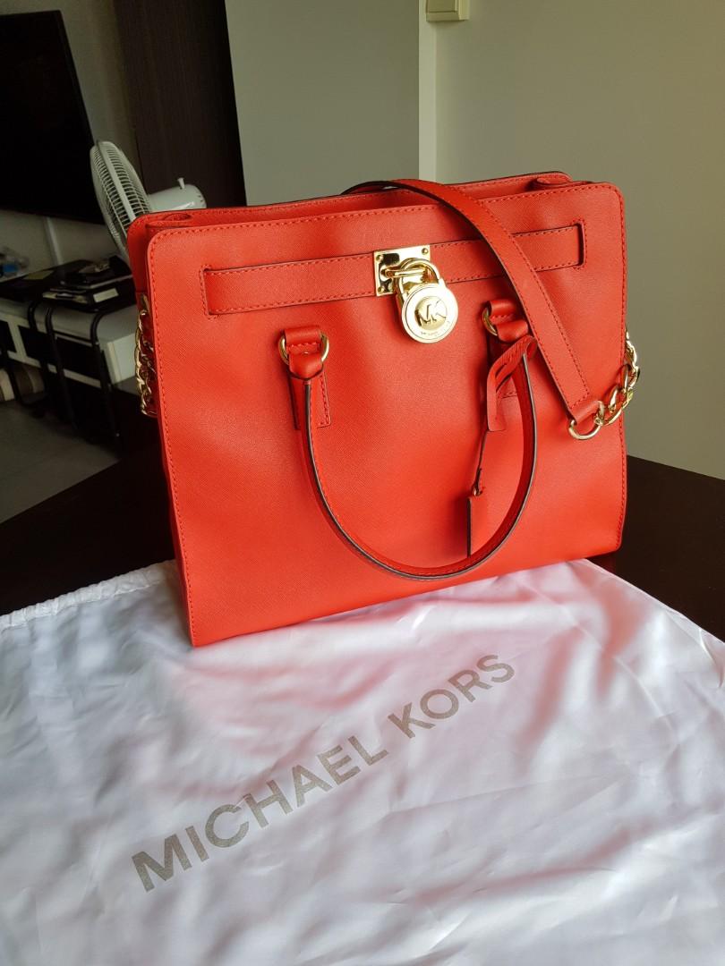 Michael kors hamilton north south tote sales