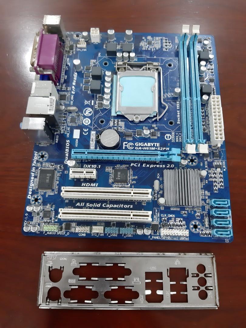 Motherboard Gigabyte (faulty), Computers & Tech, Parts & Accessories, Computer Parts on Carousell