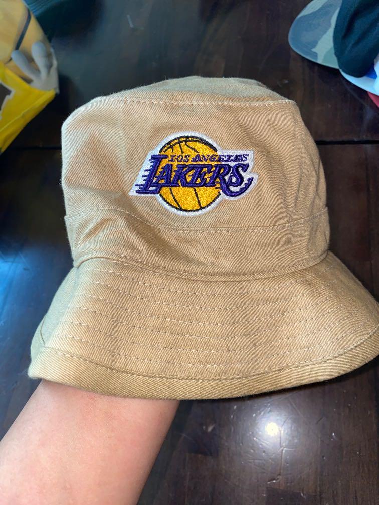NBA Lakers bucket hat, Men's Fashion 
