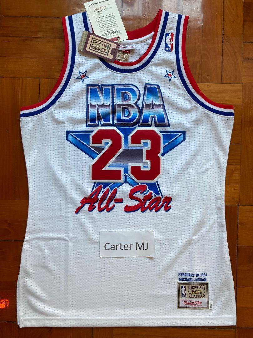 AU NBA Mitchell Ness Michael Jordan All Star East 1991 Authentics Jersey Size M Carousell