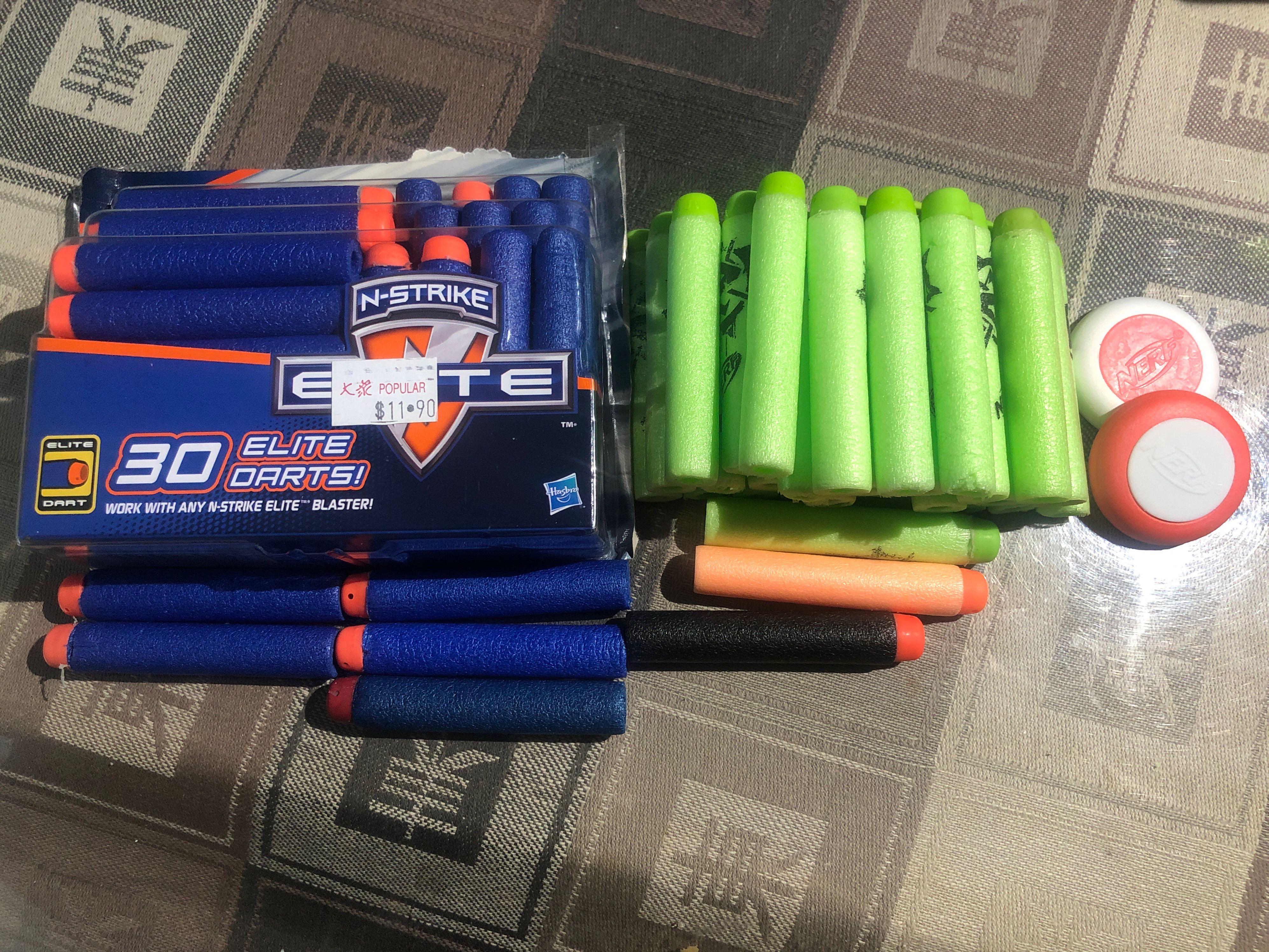 Nerf Toy gun darts bullets (Nerf Strike, Air Blasters, foam darts