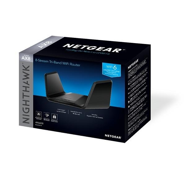 Netgear NIGHTHAWK RAX70 AX6600 TRI-BAND AX8 WIFI 6 ROUTER, Computers ...