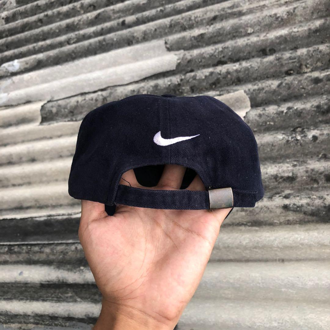 nike cap swoosh logo