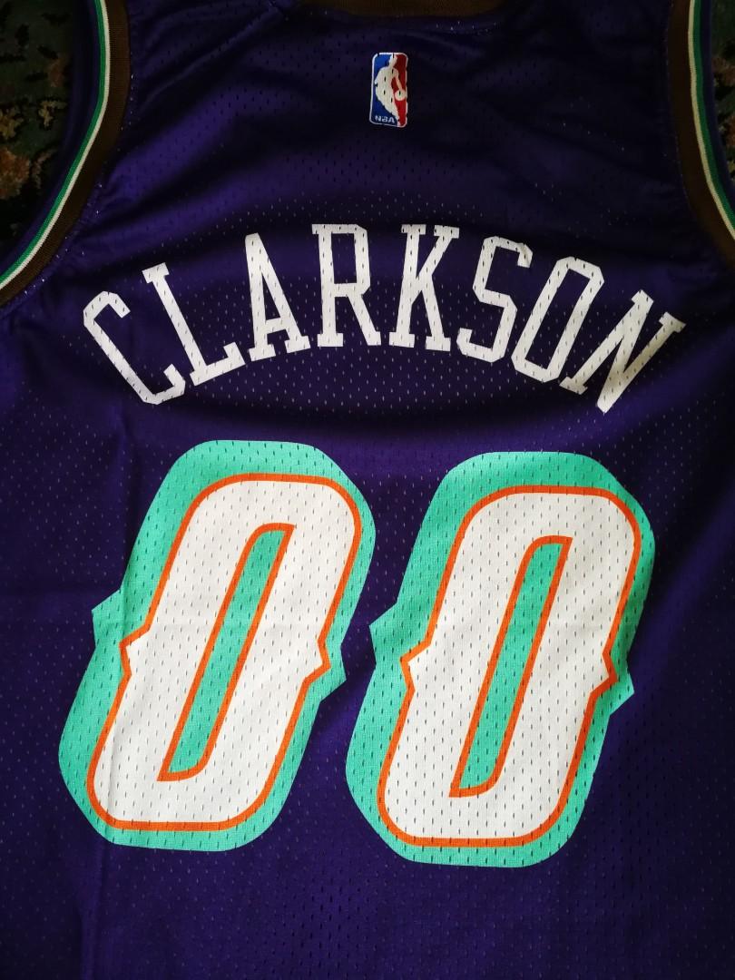 Nike, Shirts & Tops, Nwt Nike Jordan Clarkson Utah Jazz 0 Green Earned  Swingman Nba Jersey Xl 820