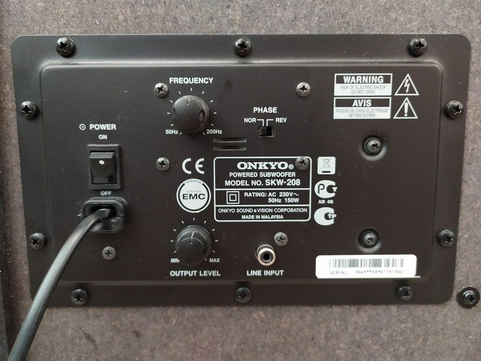 Onkyo skw outlet 208 subwoofer