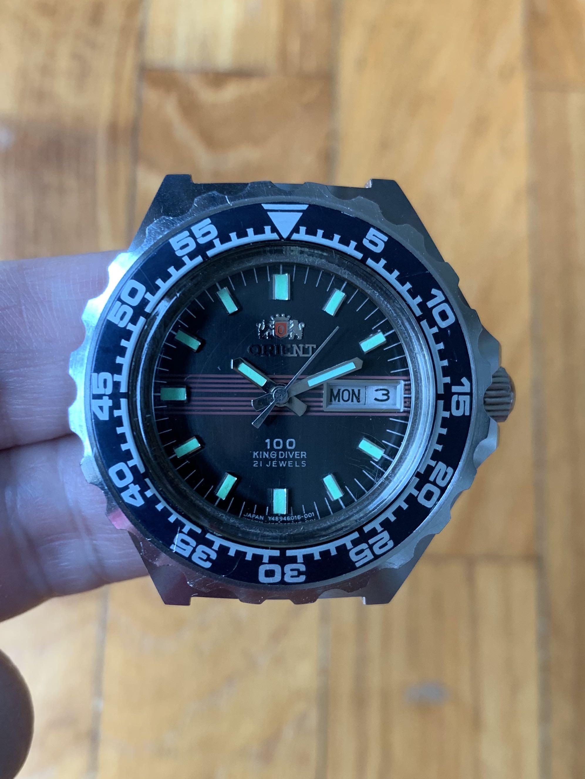 Orient King Diver 100 Men s Fashion Watches Accessories Watches on Carousell