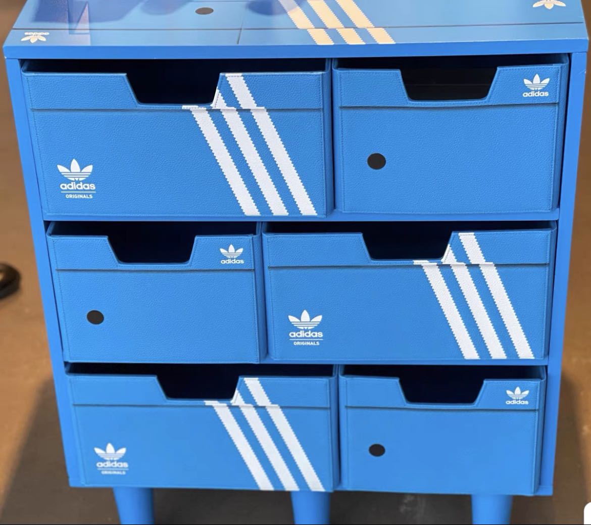 Adidas shoe storage cabinet sale