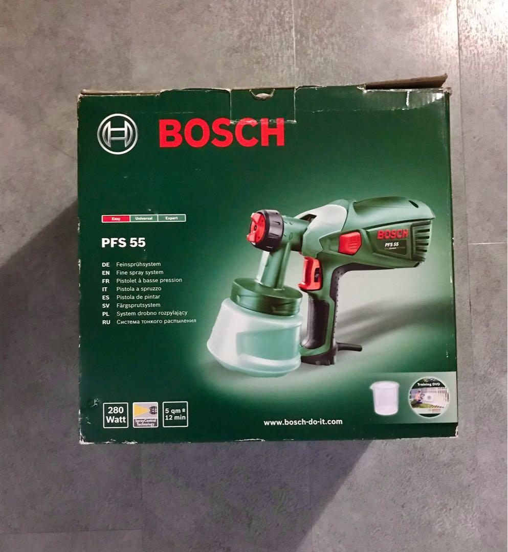 PFS 55 Bosch Spray Gun (Paint tool), Furniture & Home Living, Home