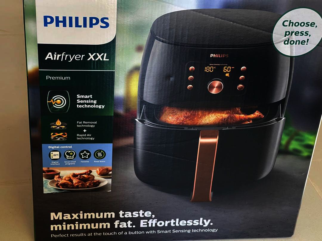Philips Air Fryer XXL HD9860 Smart air fryer.New premium model. 1.4kg