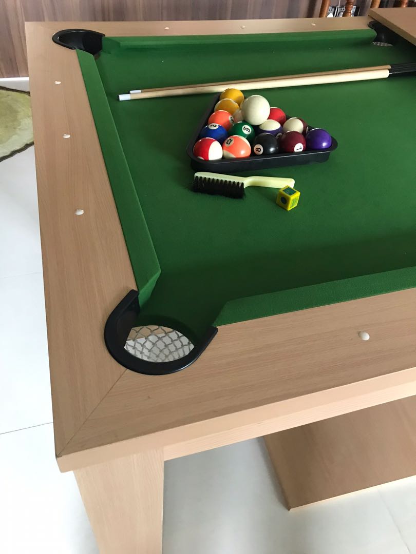 Pool dining table, Furniture & Home Living, Furniture, Tables & Sets on