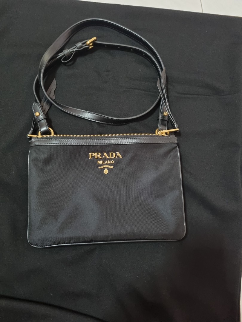 $528 Prada sling bag, Luxury, Bags & Wallets on Carousell