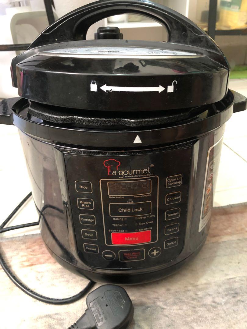 La gourmet electric pressure sales cooker review