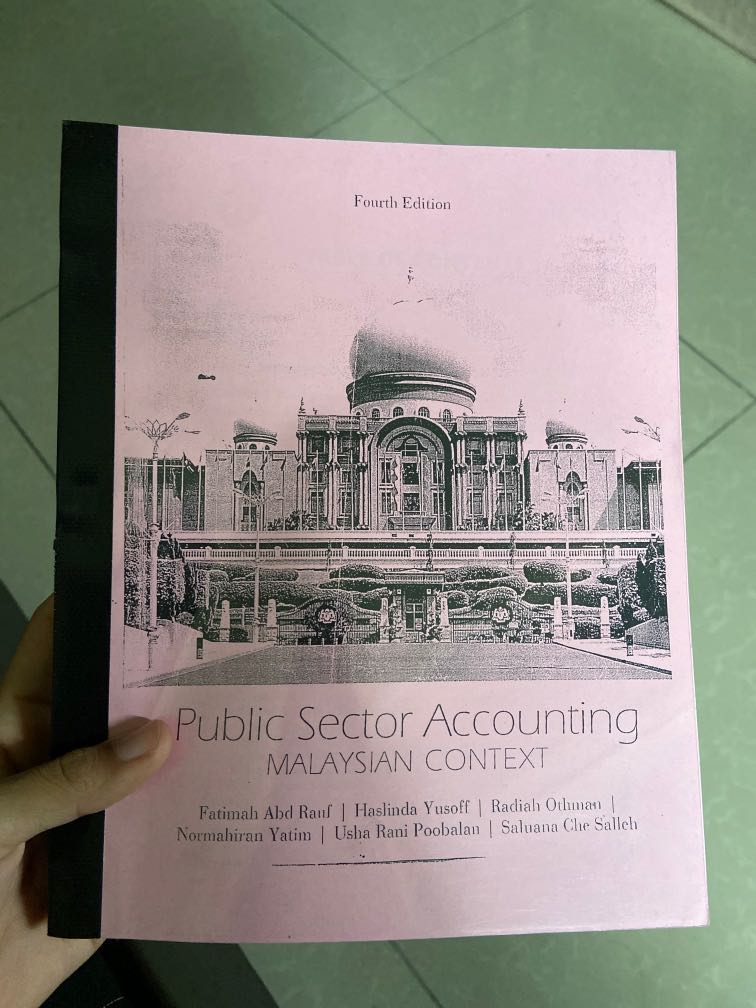Public Sector Accounting Malaysian Context 4th Edition, Hobbies & Toys, Books & Magazines