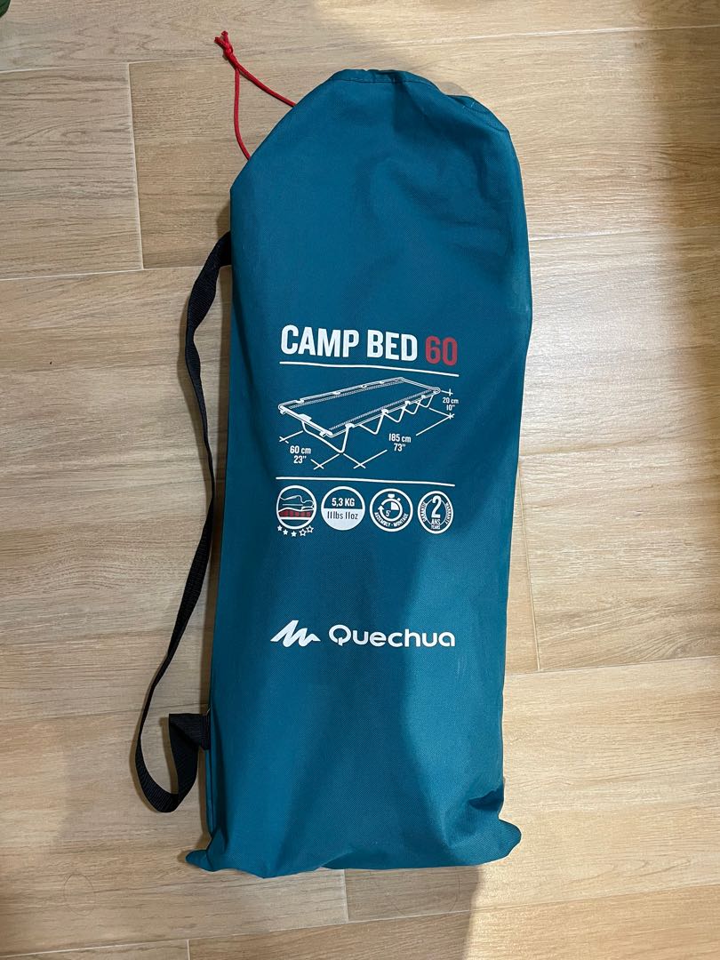 Camp bed hotsell 60 quechua