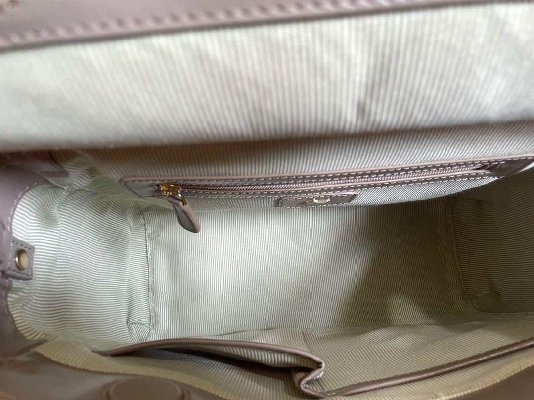 Radley elephant grey leather handbag crossbody bag