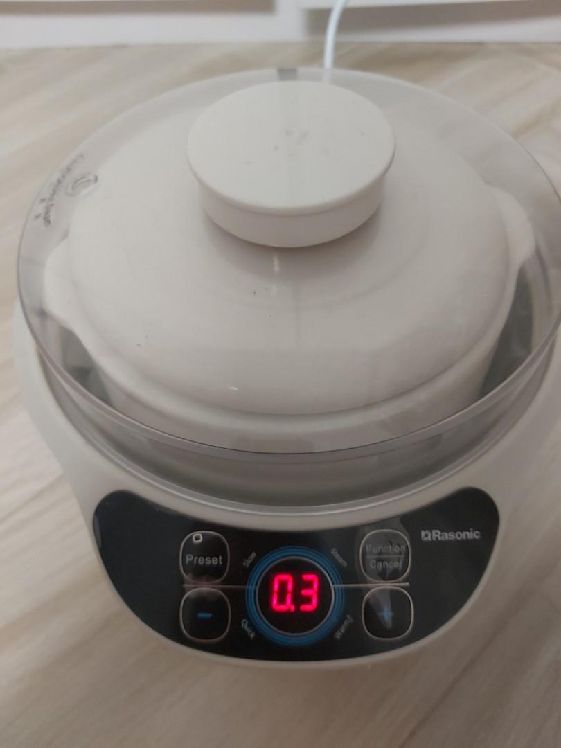 Rasonic rice cooker / congee cooker / Rasonic 燉盅, 家庭電器, 廚房電器, 鍋具